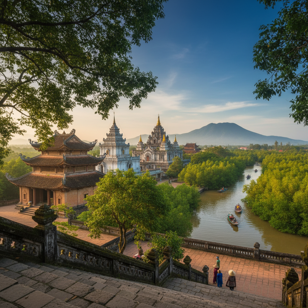 attractions in An Giang, Vietnam