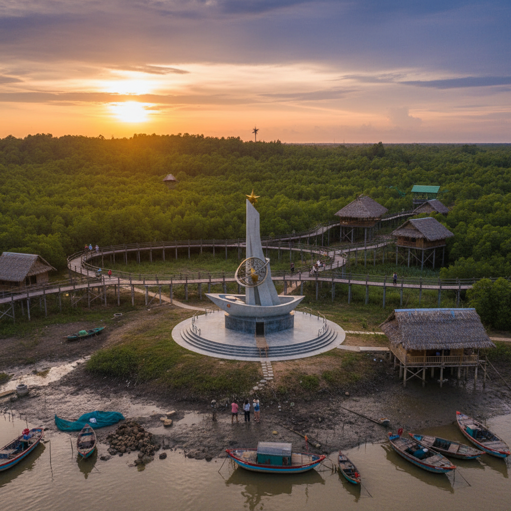 attractions in Ca Mau, Vietnam