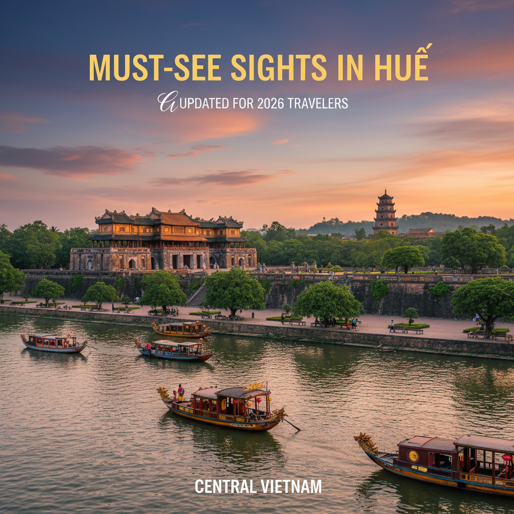 attractions in Hue, Vietnam