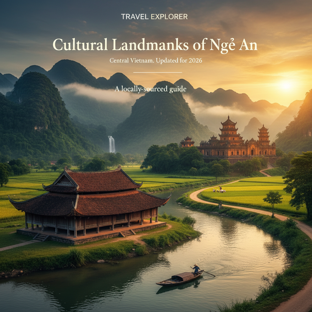 attractions in Nghe An, Vietnam