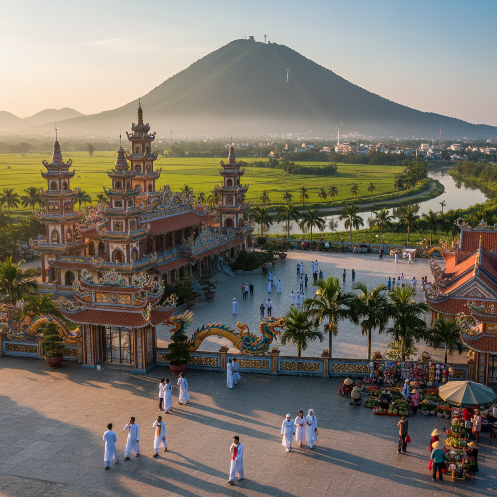 attractions in Tay Ninh, Vietnam