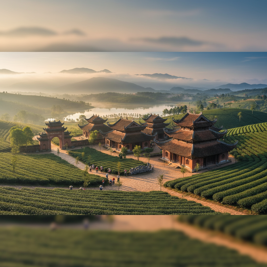 attractions in Thai Nguyen, Vietnam