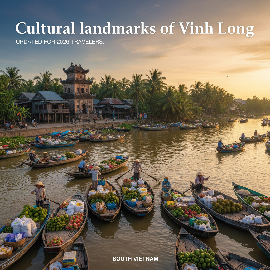 attractions in Vinh Long, Vietnam