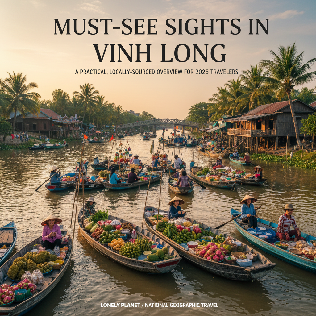 attractions in Vinh Long, Vietnam
